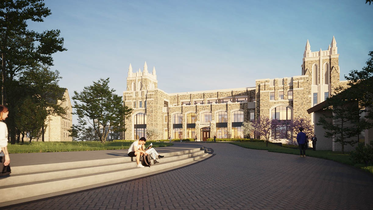 柑橘直播 University Announces Plan for New Building to House Falvey Library 